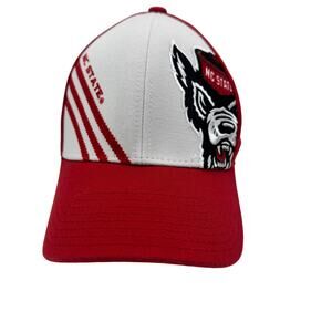 Adidas NC State Wolf Pack Large Embroidered Logo Hat/Cap Men's L/XL
